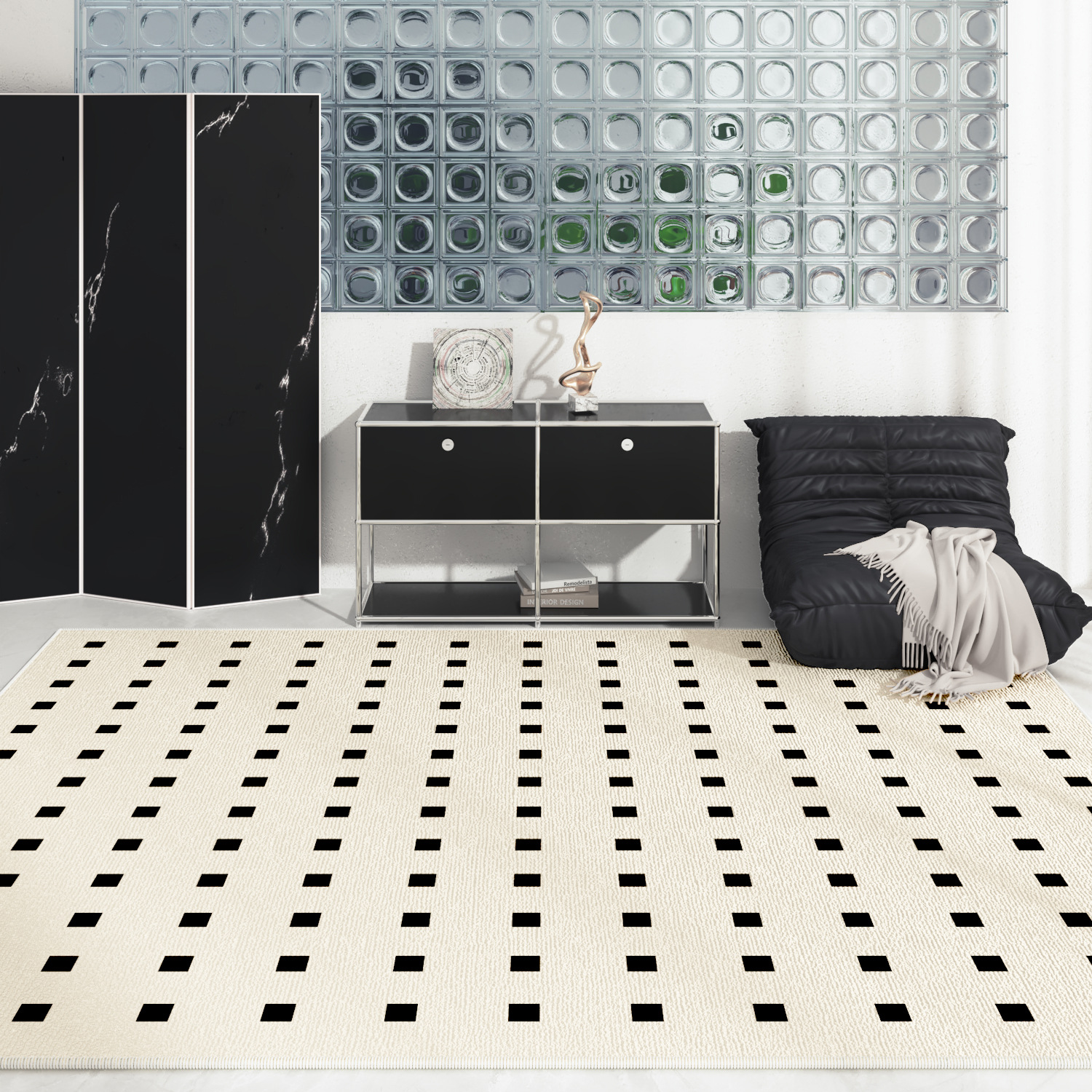 The velvet carpet for the living room is dirt-resistant and easy to maintain. It is suitable for home use, including the entrance hall, bedroom, bedside blanket, and anti-slip floor mat. Wholesale from the manufacturer