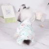 New pet clothing, home wear, air-conditioned clothes, pure cotton dog clothes, four-legged comfortable and skin-friendly pet clothing and accessories Specification image