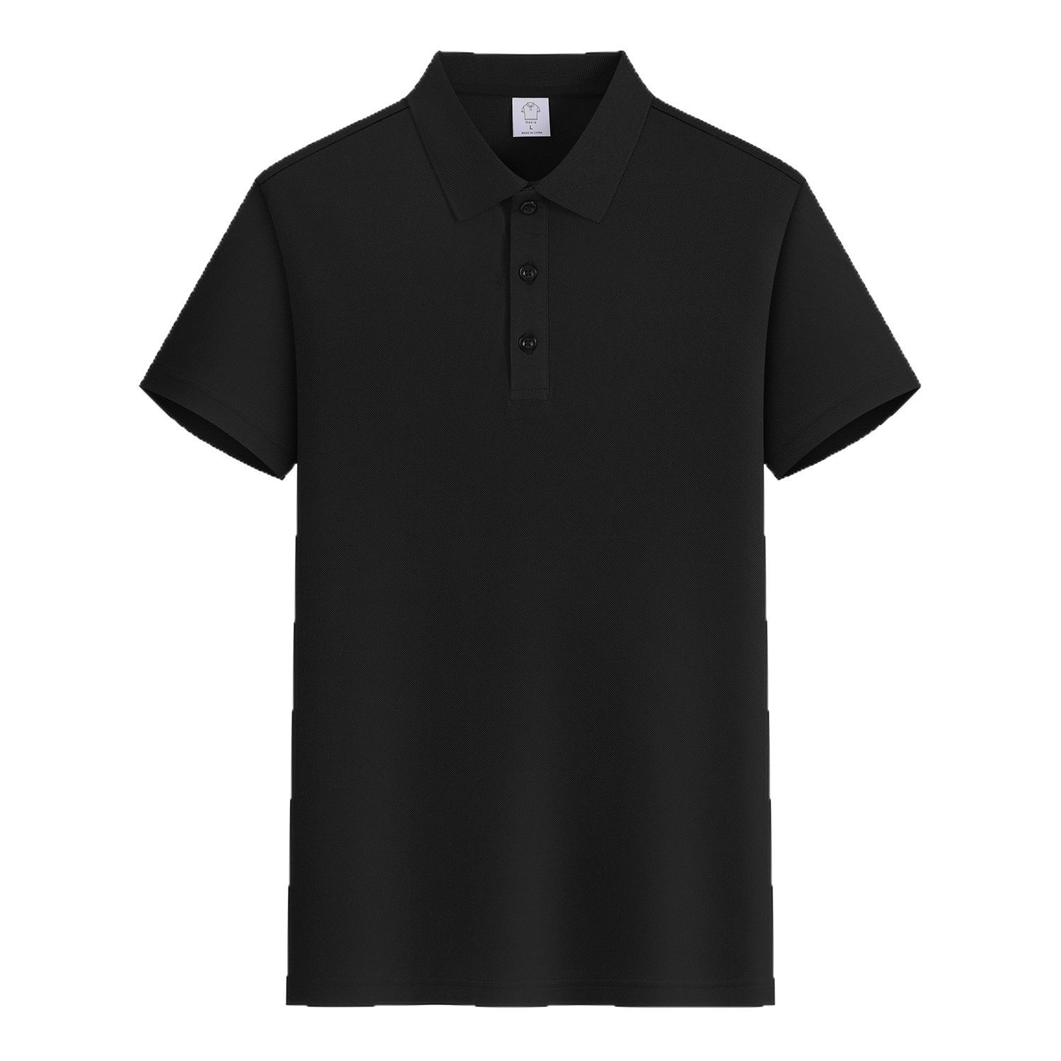 Custom-made pure cotton short-sleeved T-shirts with logo printed lapel polo shirts, large-sized work clothes, and corporate workwear advertising shirts Item Picture