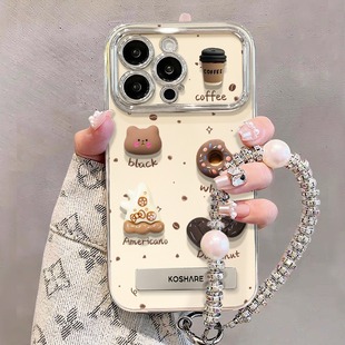 Magsafe shockproof transparent magnetic case is simple and practical. It is a drop-resistant phone case for iPhone 17 that is not prone to yellowing and has a large hole pic 12