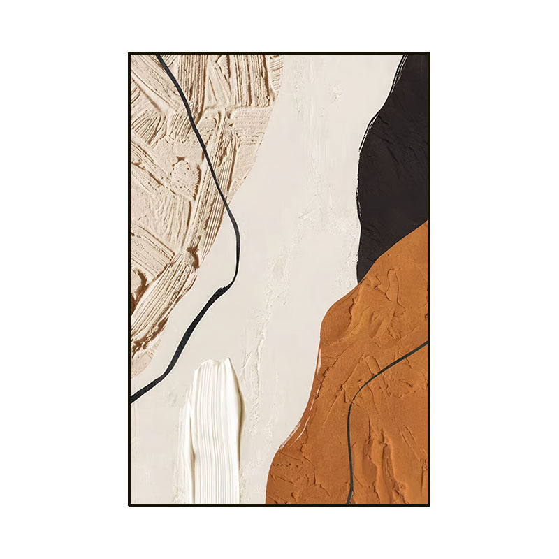 现代简约抽象壁画   