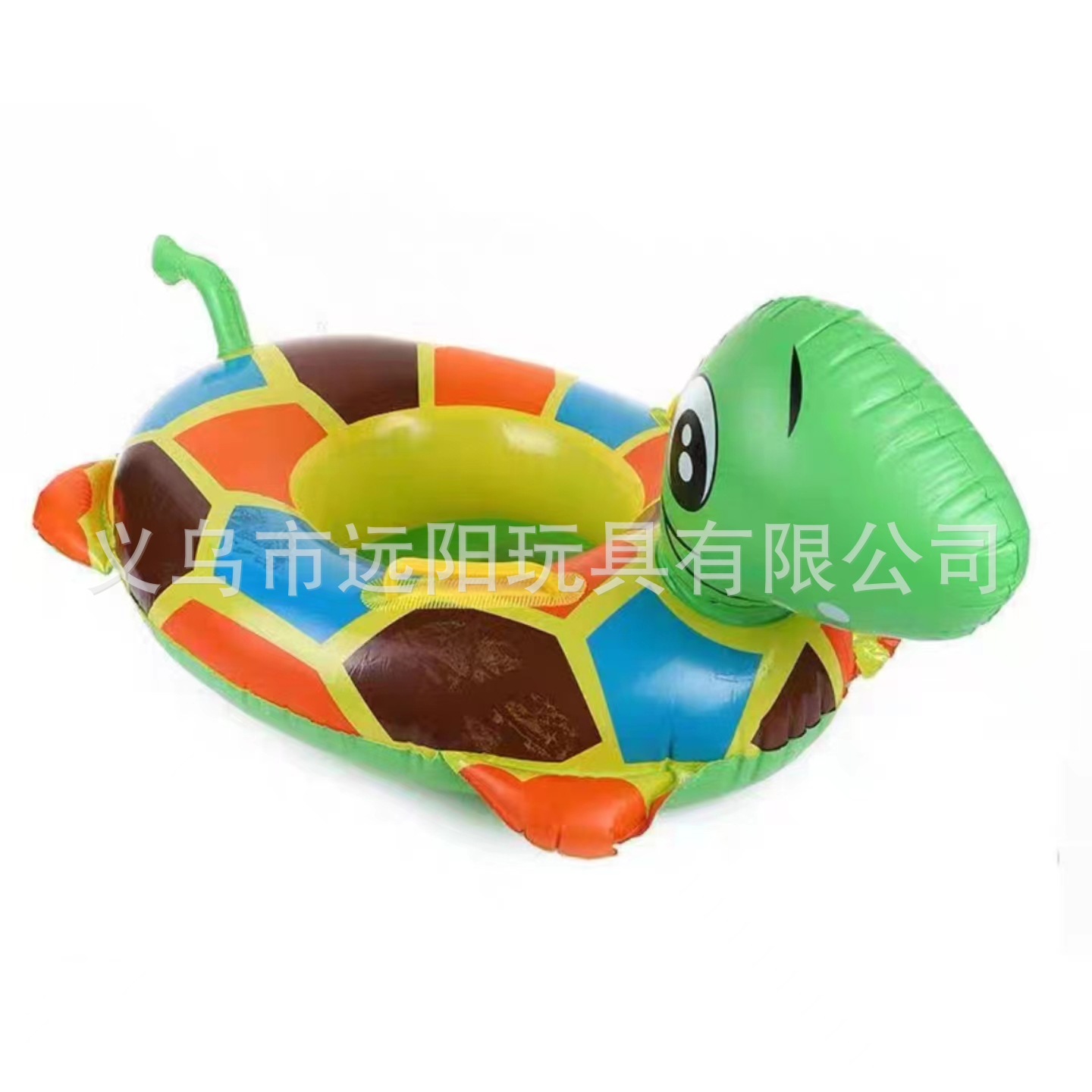 Swimming rings, children's thickened inflatable baby armpit seat rings, 3 children's life buoys, 1-5 years old flip animal swimming rings Item Picture