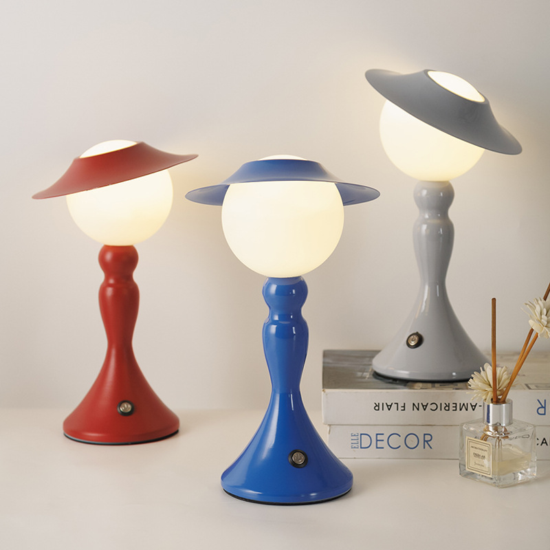 Wholesale cartoon night lights, wave-type switch creative bedside lamps, eye-protecting night market street vending gifts, children's night lights details Picture