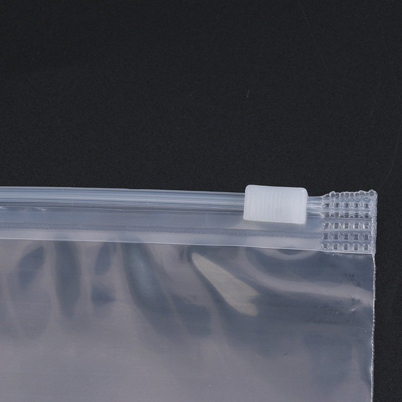 In-stock transparent EVA matte zipper bags, clothing zipper bags, plastic packaging bags, underwear inner garment bags, pe zipper bags Item Picture