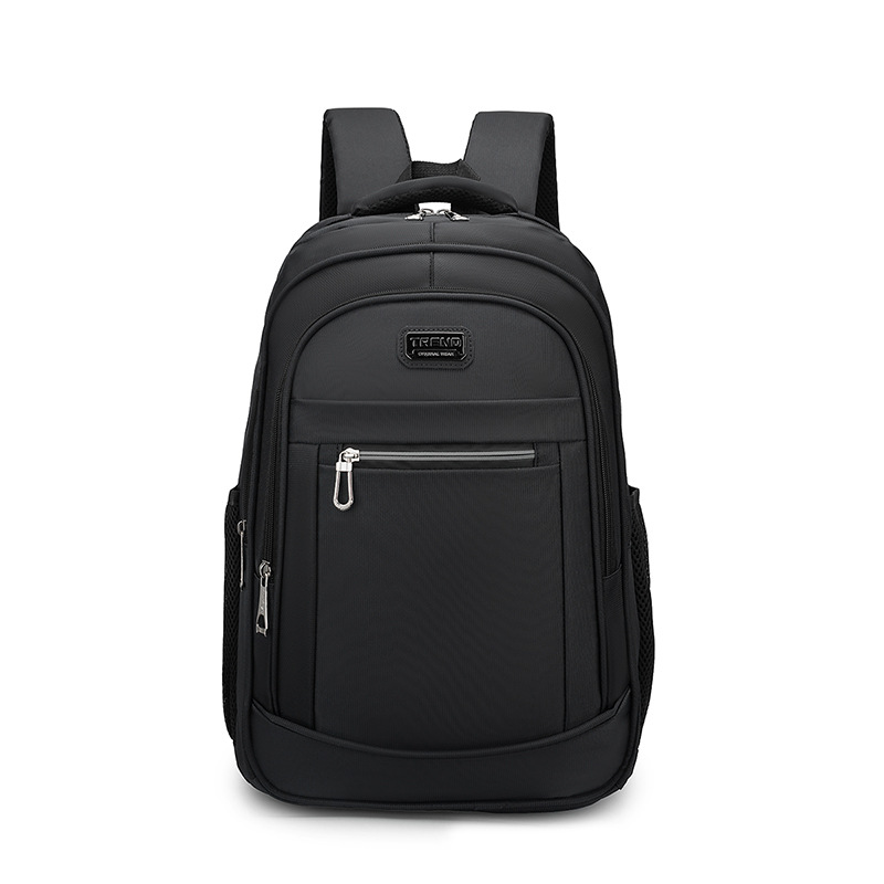 Men's large-capacity, trendy backpacks for junior high school, senior high school and college students, trendy and simple outdoor sports and travel backpacks Item Picture