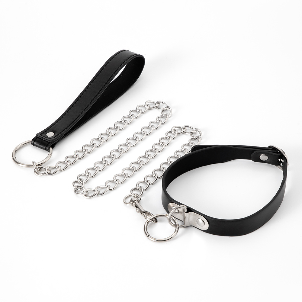 Adult sexy sm products bell pu collar female slave love toy bondage Application Scenario