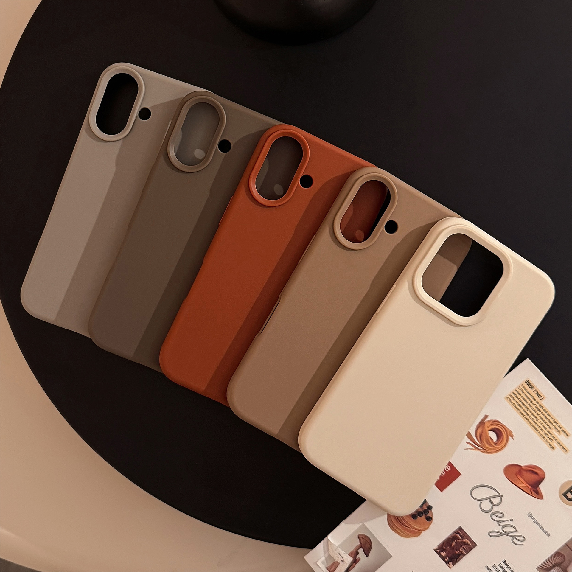 The Maillard solid color iphone16pro max is compatible with 15 iPhone 17 phone cases, 14 high-end and simple, 13 shockproof Application Scenario