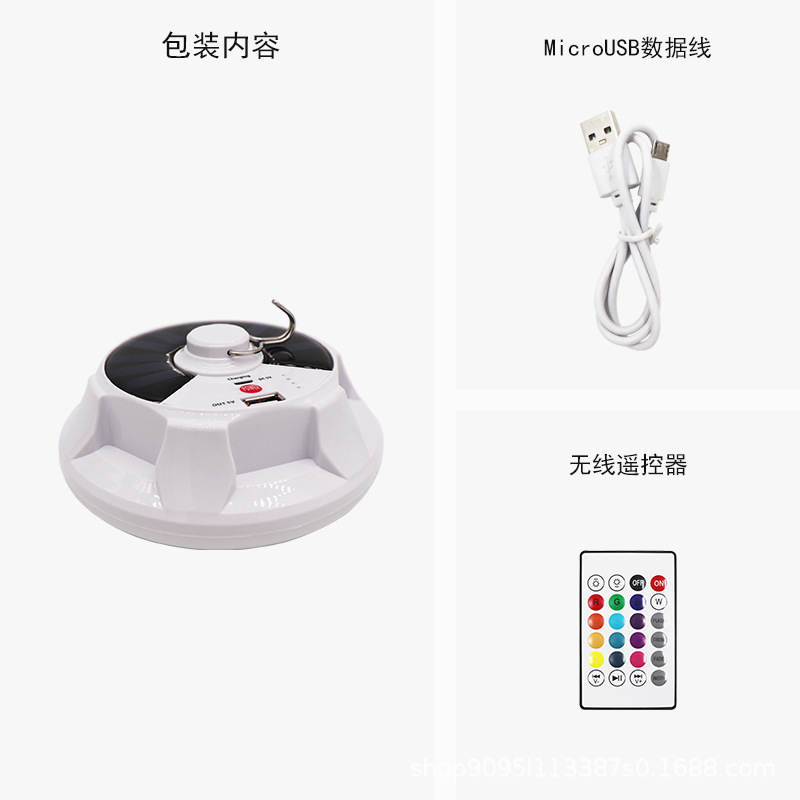 跨境新款太阳/户外夜市地摊/停电应急充电产品图