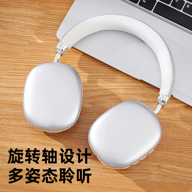 Selected cross-border best-selling over-ear wireless Bluetooth headphones with ultra-long battery life, Apple compatible, factory direct sales details Picture