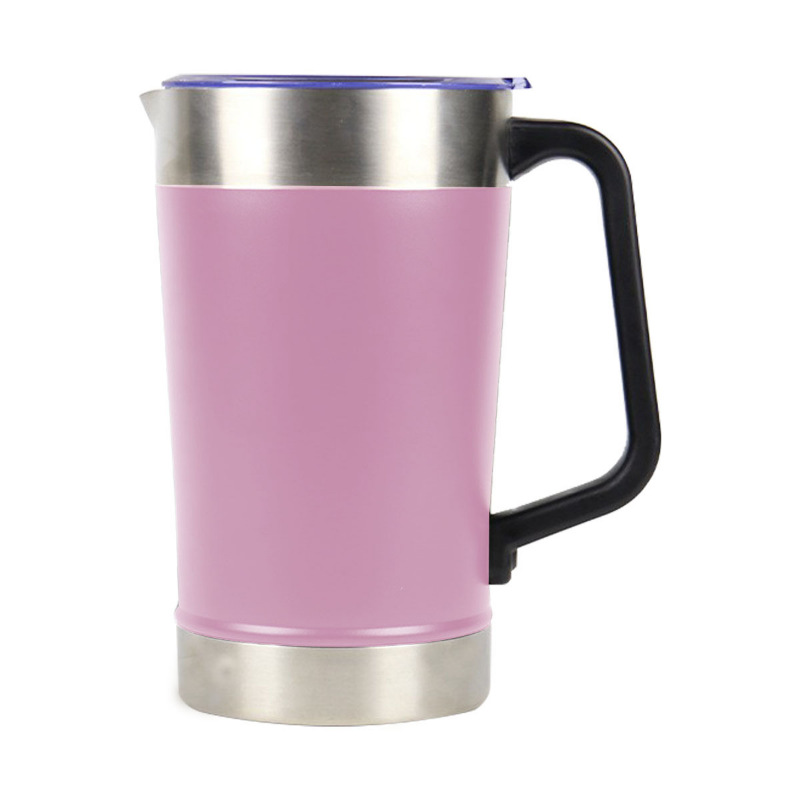 A popular South American minimalist and fashionable hot water kettle with a stainless steel handle, a mate cup, and a 64oz large-capacity ceramic beer mug Item Picture