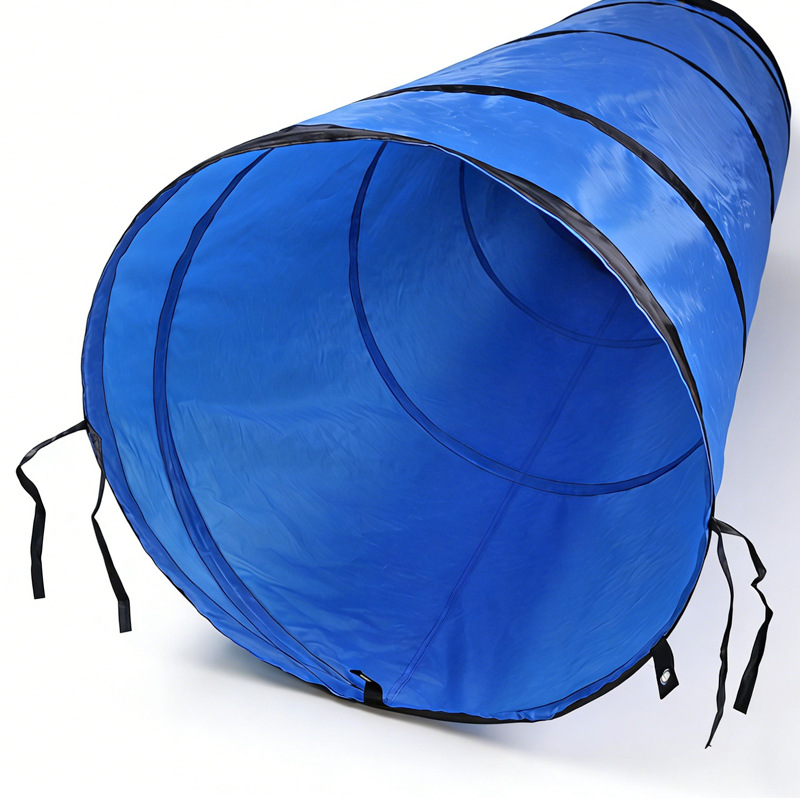 Factory direct sales of cat and dog training, tunnel sensory integration training, crawling tunnel drilling tube, foldable dog training equipment Application Scenario