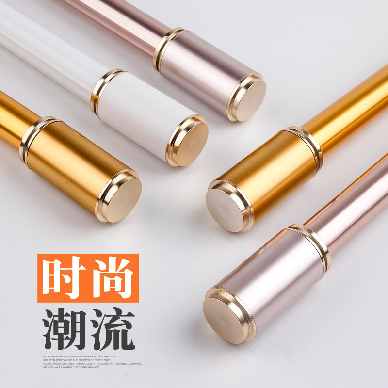 窗帘杆/窗帘杆罗马杆/伸缩杆窗帘杆/杆子户外/塑料撑杆产品图