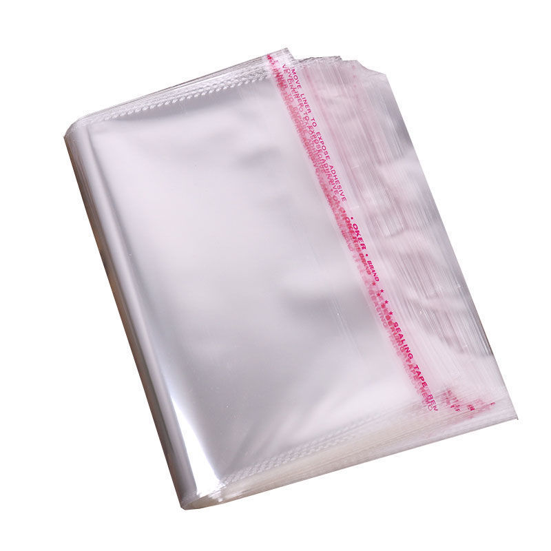 速封袋/自封袋/塑料食品包装袋/袜子包装袋子/OPP袋白底实物图