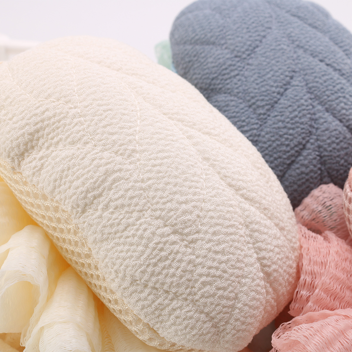 Wheathead Bath Flower Foaming Non-Dispersing Fashion Ins Soft Skin For Men And Women Bath Large Bath Ball Bath Flower details Picture