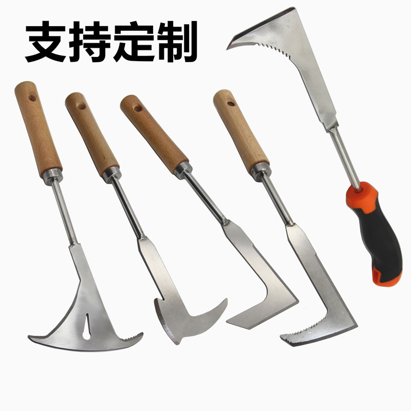 除草神器拔草锄草工具多功能石缝隙杂草清理割草刀挖野菜户外勾草