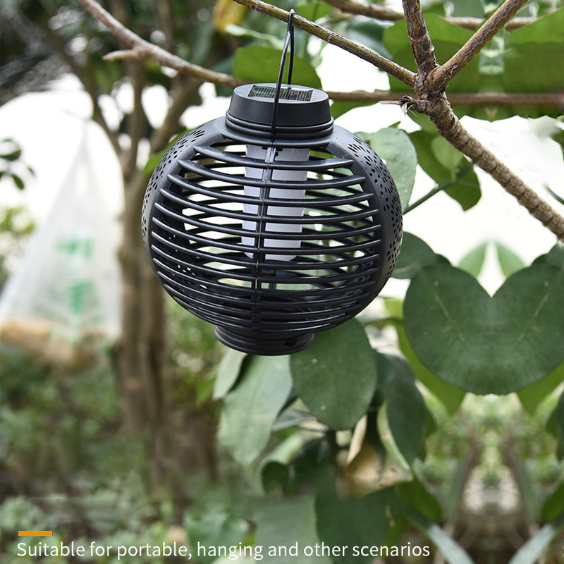 Cross-Border New Solar Flame Lamp Retro Lantern Lamp Outdoor Lighting Garden Decoration Atmosphere Lamp Manufacturers Direct Sales details Picture