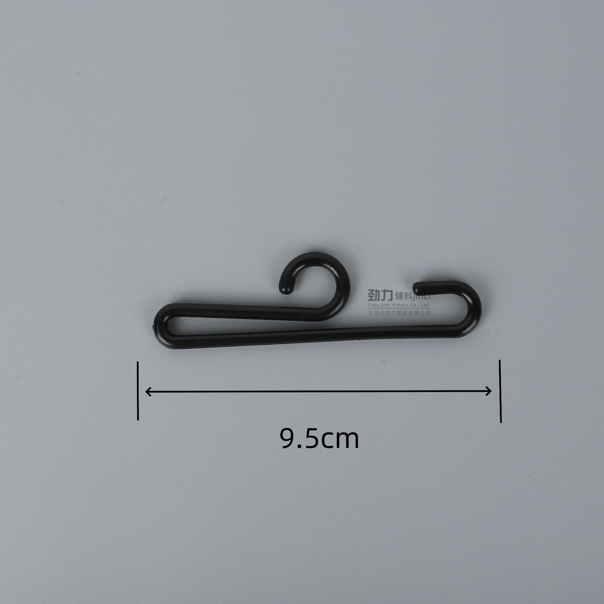 塑料钩黑色回形钩腰封钩打底裤裤架围巾毛巾展示架标签问号钩批发详情9