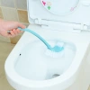 Household bathroom cleaning brush, long-handled toilet cleaning brush, double-sided wall-mounted curved toilet brush Application Scenario