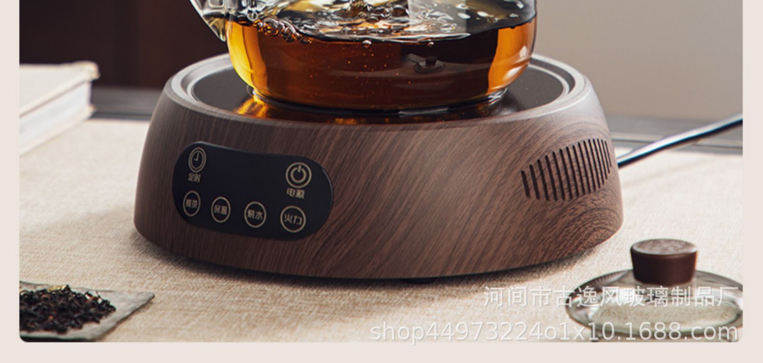 玻璃煮茶壶提梁烧水单壶家用耐高温泡茶具套装新款X可电陶炉加热详情9