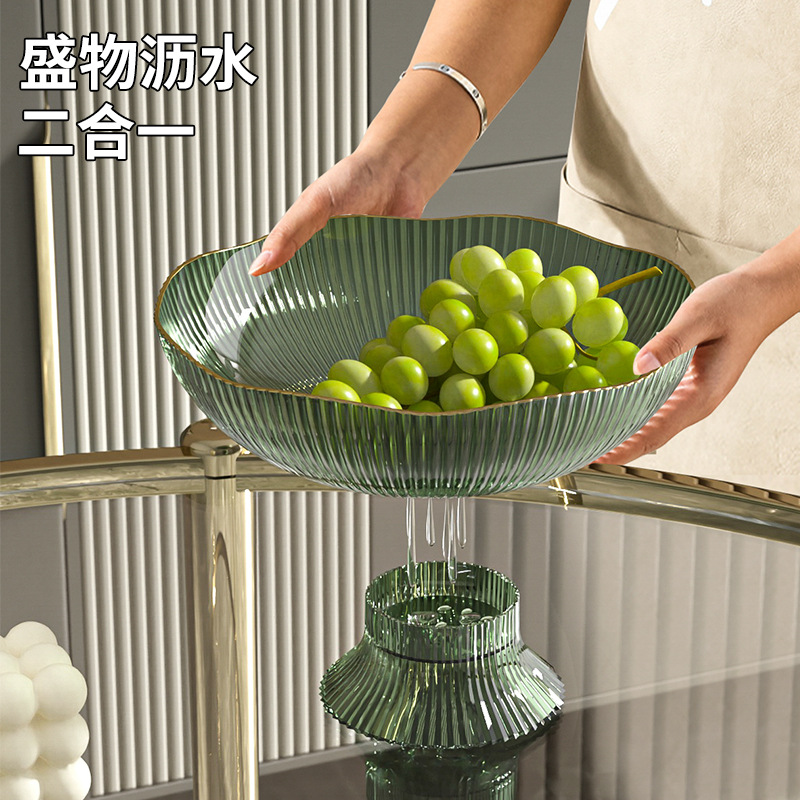 盘子/托盘/糕点垫/金属果盘/玻璃的果盘产品图