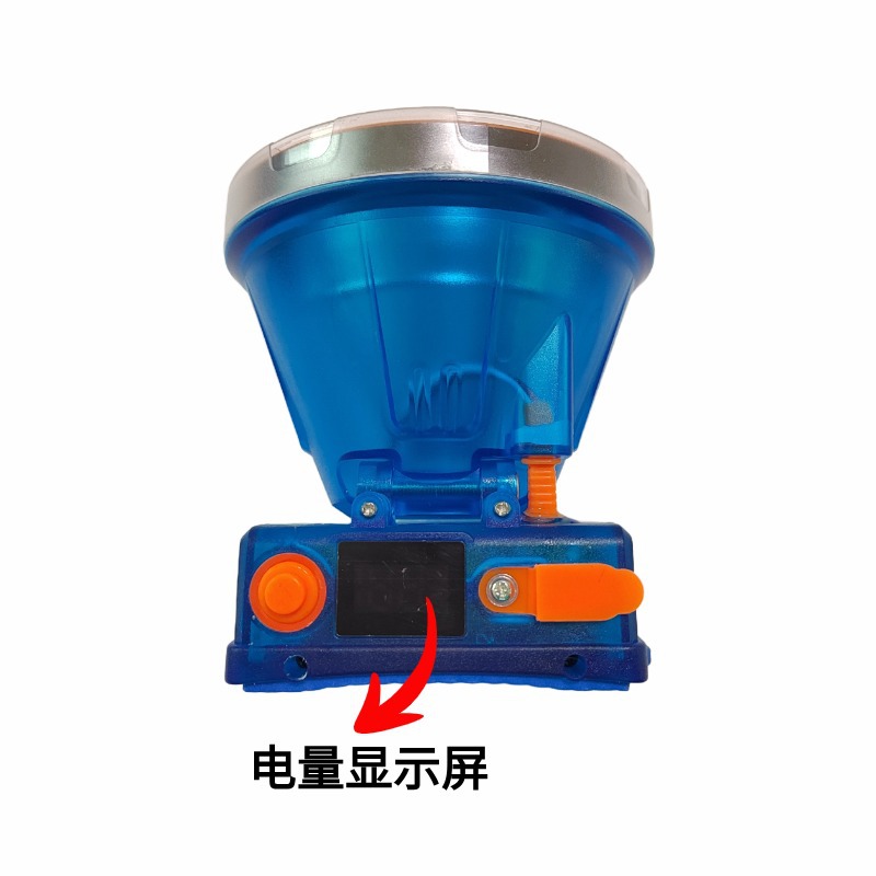 Large Laser Gun Led Strong Light Ultra Bright Long Shot Headlight Rechargeable Lithium Battery Wild Fishing Climbing Wild Headlight Specification drawing