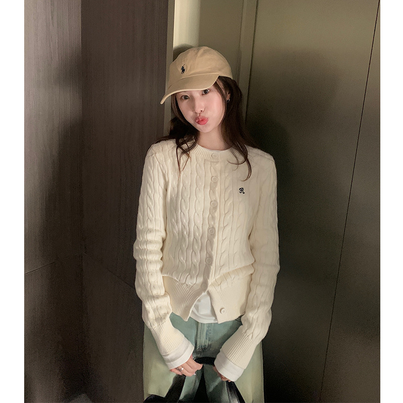 女式羊毛衫实物图