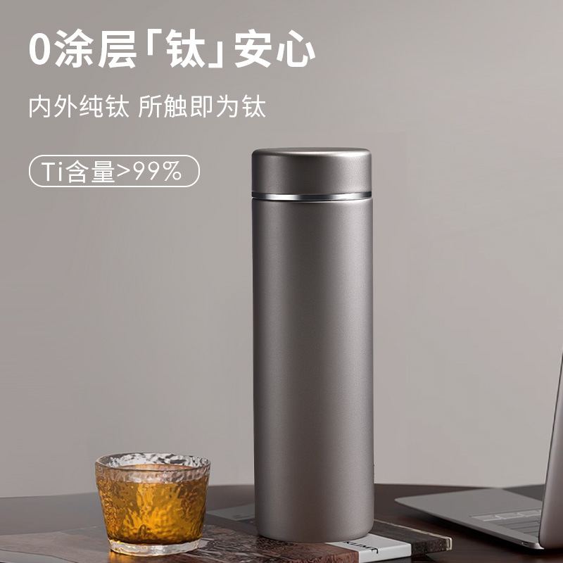 保温杯/水杯/钛杯/不锈钢保温杯/纯钛保温杯产品图