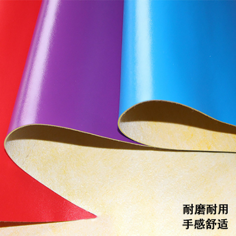 The manufacturer directly supplies the pu leather fabric in the spot of artificial leather spunlaced soles with color edge and plain 138 lines inside the bag shoe leather Specification drawing