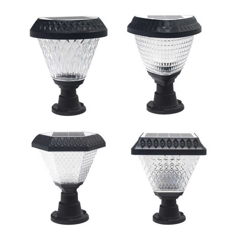 Solar outdoor garden lights, led ground plug lawn lights, wholesale column head lights, waterproof household garden landscape street lights Application Scenario