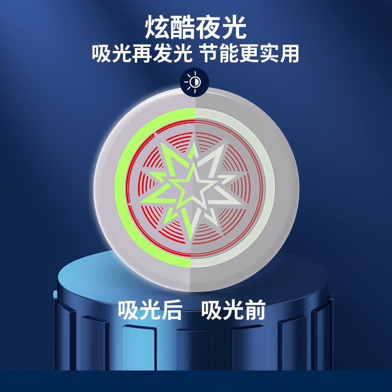 Luminous frisbee 20cm children's frisbee soft rubber pu outdoor sports frisbee pet flying saucer outdoor competitive sports details Picture