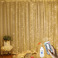 跨境8功能USB遥控定时led铜线窗帘灯串圣诞节房间装饰花环仙女灯图