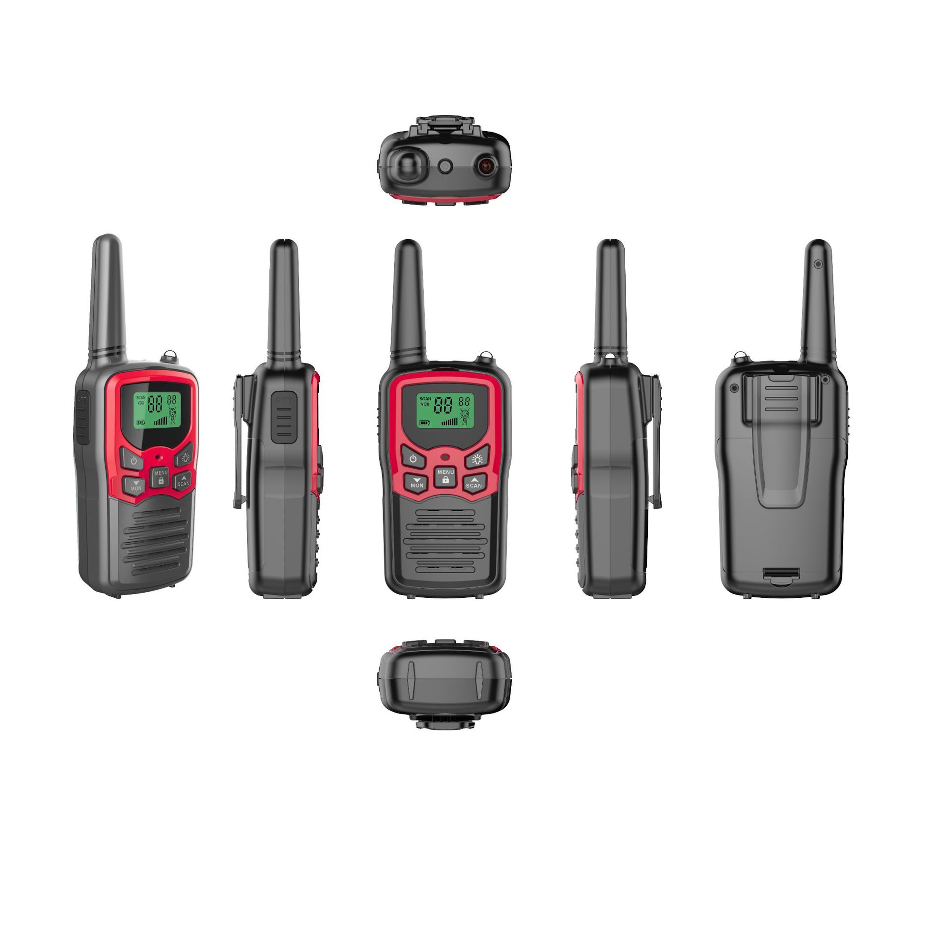 High-Power Wireless Walkie-Talkie Wholesale Hand-Held Outdoor Civilian 10Km Small Machine Amazon New Rechargeable Item Picture