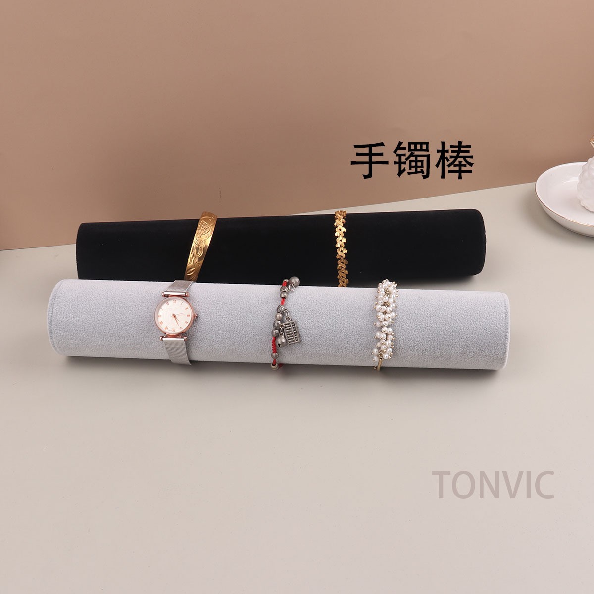 Bracelet display stand, fleece bracelet, jewelry and jewelry storage and display props, street stall jewelry stand, creative jewelry stand