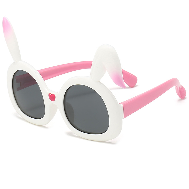 New Children's Sunglasses Cute Cartoon Rabbit Youth Polarizer Student Sunglasses Sunshade Mirror 8185 Specification drawing