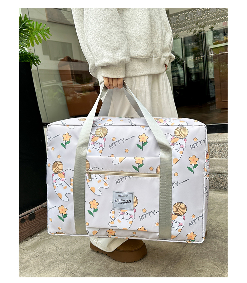装被子收纳袋整理袋衣物收纳包大容量行李袋搬家打包袋可爱旅行包详情26