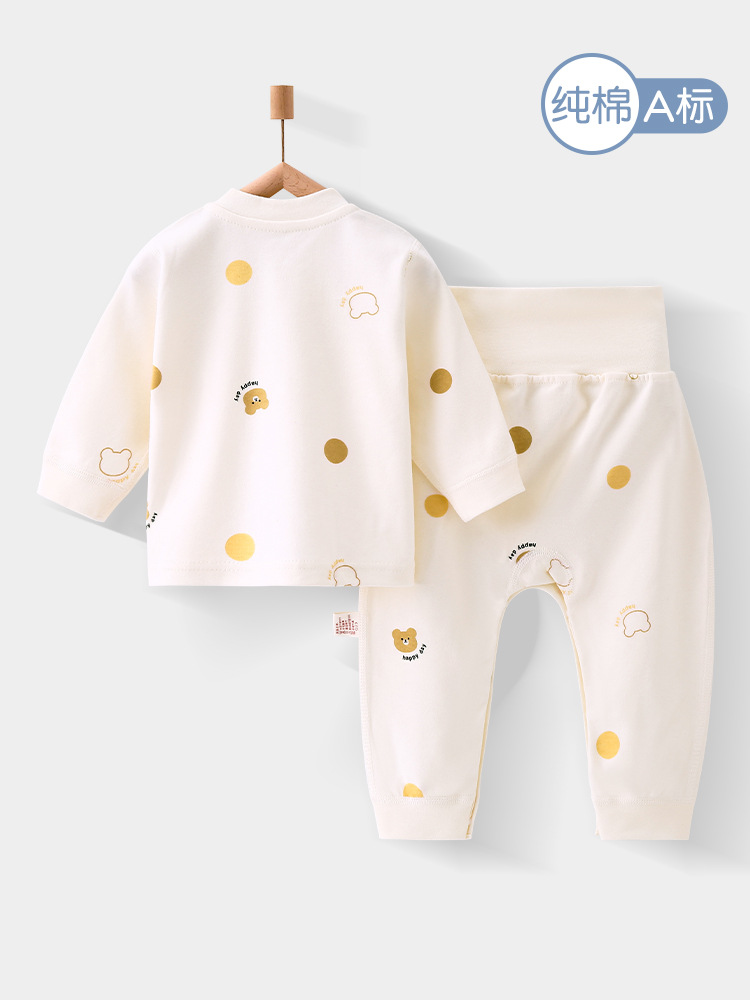 婴儿夏天连体衣/衣服儿童短袖韩版/新出生婴儿套装/出生婴儿套装/汉服儿童夏季中国风产品图