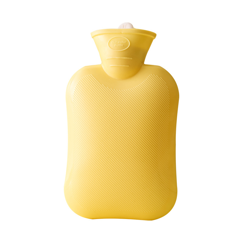 Cross-border thickened fashionable hot water bag, creative explosion-proof large hand warmer, cute water-filled hot water bag for warming the stomach in winter Item Picture