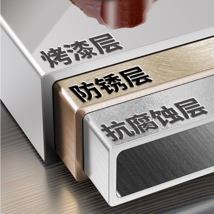 Kitchen Shelf Corner Triangle Cabinet Condiment Counter With Cabinet Door Dustproof Corner Condiment Rack Multi-Layer Storage Cabinet Application Scenario