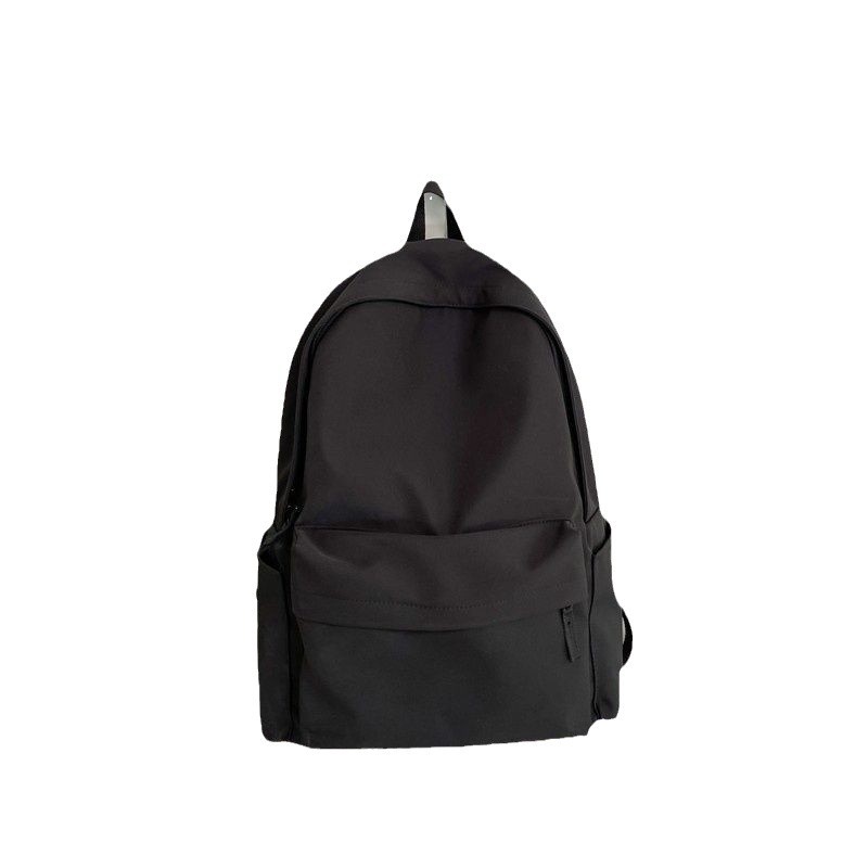 Large-capacity backpack, 2023 new school style schoolbag, Japanese style, casual and simple canvas backpack for female college students Item Picture