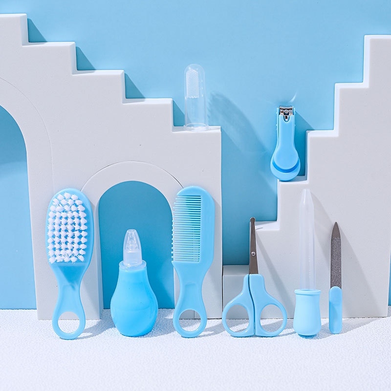 Suministros para madres y bebés cortadores de uñas para bebés cepillos de pelo suave peines de seguridad para bebés goteros alimentadores de medicamentos kits de cuidado kit Application Scenario