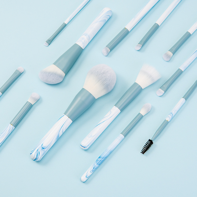 Flower Sky Super Soft Bristle Makeup Brush Set, Cangzhou Blush Brush, Powder Brush, Dot Color Brush, Blade Brush, Makeup brush details Picture