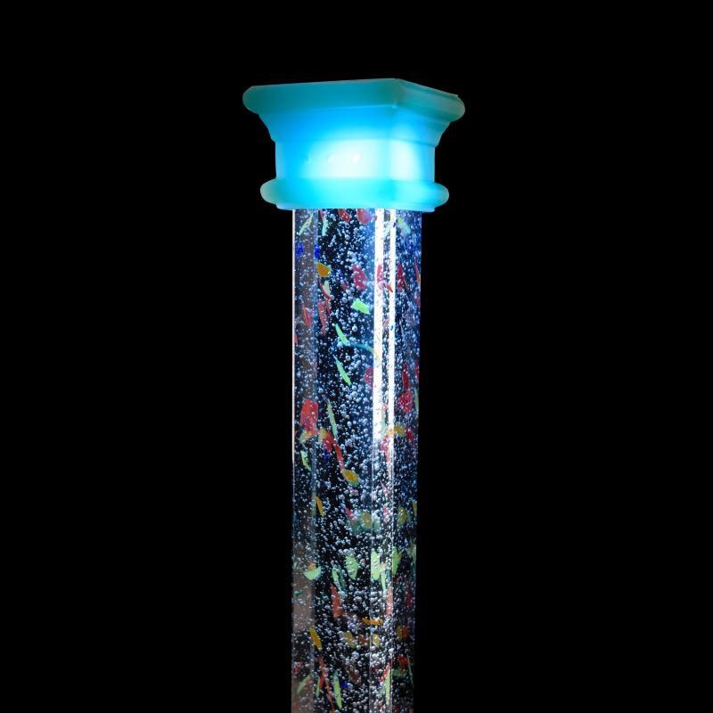 Our factory accepts size production of bubble crystal columns with light bases and offers direct sales of KTV entrance partition columns Application Scenario