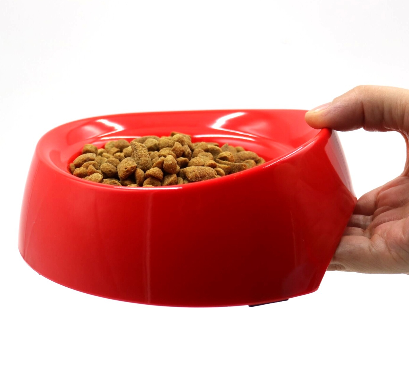 New factory-direct supply pet bowls, melamine round colored stainless steel dog bowls, cat bowls and pet supplies details Picture