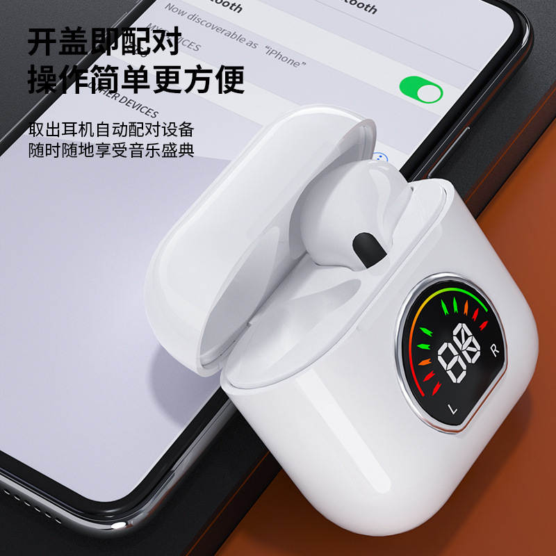 The new cross-border G66 wireless Bluetooth headphones feature low power consumption TWS5.3 in-ear ultra-long battery life and g66 sports headphones Application Scenario