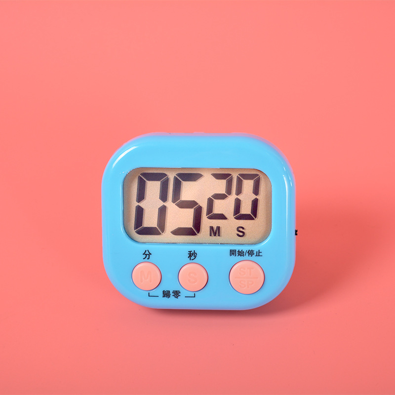 儿童学生款专用便携可视时间管理电子秒表计时器厨房定时器提醒器详情图4