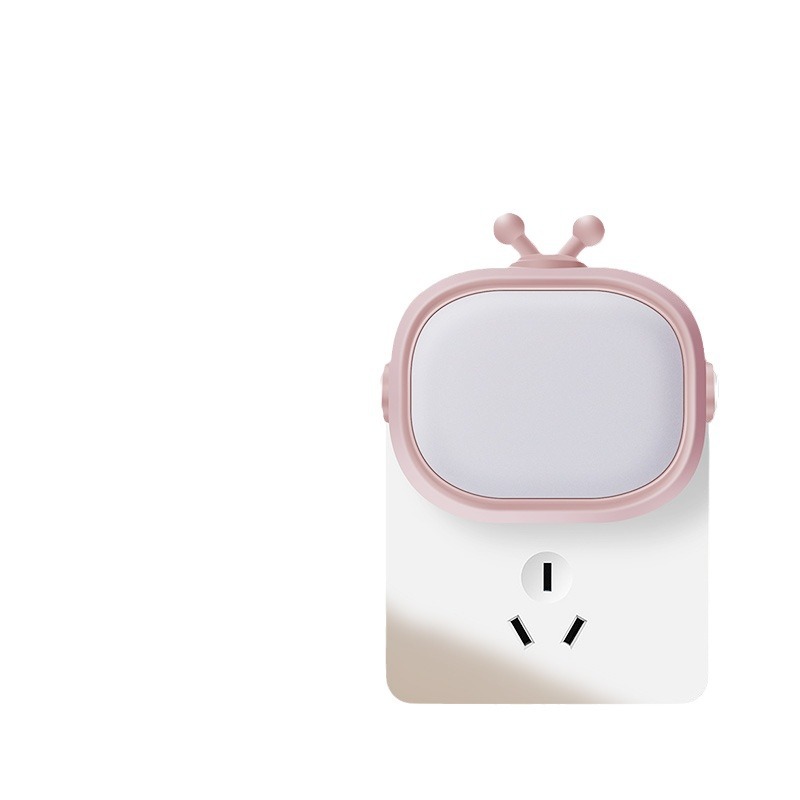 The small night light is plugged into the bedroom, with a switch at the bedside for remote control of the baby's sleep light and feeding. It is an LED small night light for children's eye protection Item Picture