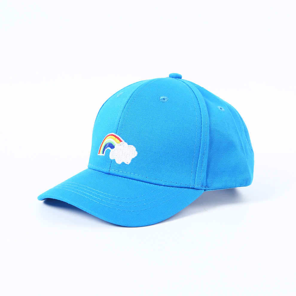 Wholesale Korean Version Of Fashion Sports Cotton Children's Dome Curved Hat Solid Color Sun Hat Breathable Outdoor Baseball Cap