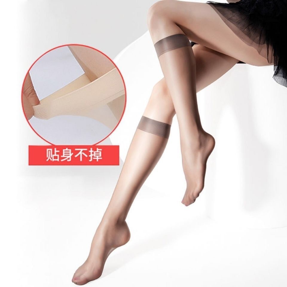 Long stockings, women's long stockings, high stockings, summer ultra-thin half-length invisible calf, mid-calf women's socks manufacturer wholesale Item Picture
