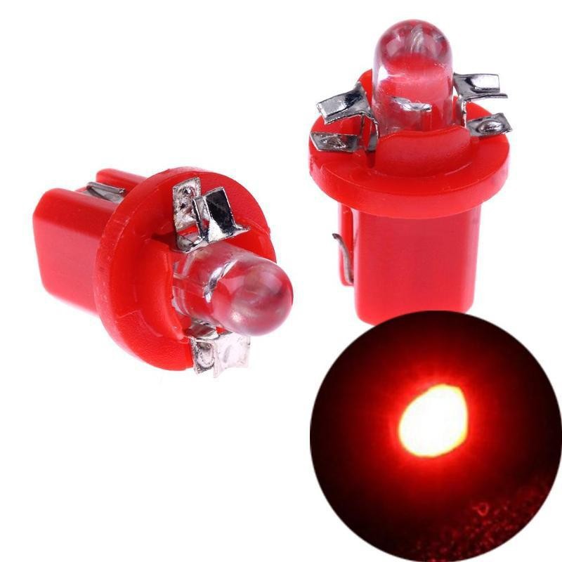 Instrument light T5B8.5D1LED round head instrument light, width indicator light, center console table lamp, automotive accessories light Application Scenario