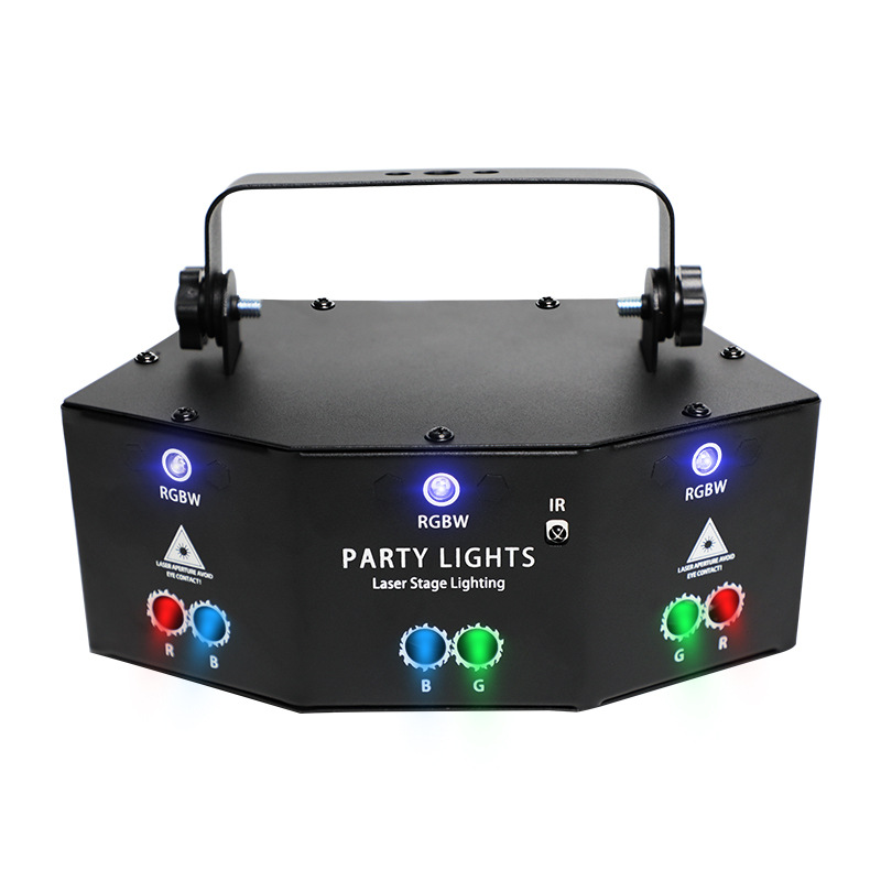 Stage lighting, ktv, Christmas full-color, bar, dance party, outdoor line laser laser light, beam atmosphere projection light Application Scenario